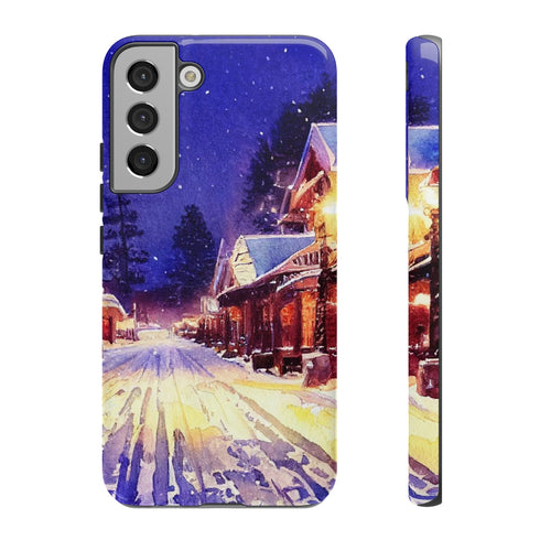 Estes Park After the Christmas Parade - Impact Resistant Phone Case Samsung Galaxy S22 Plus Glossy